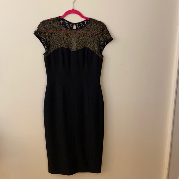 COPY - Fabulously Chic Black Dress - Picture 2 of 6